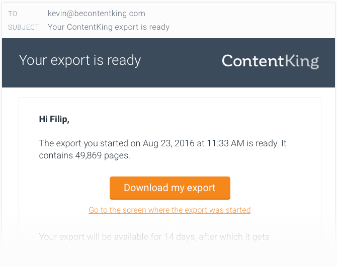 contentking-feature-exports-email